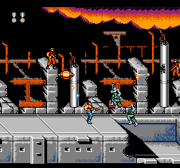 Super C gameplay screenshot